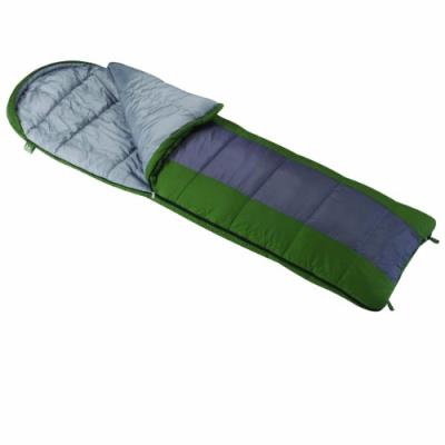 Wenzel Sac De Couchage 3 Saisons Seneca Avec Capuche Pour Garçon Vert Gris -7°c pour 74