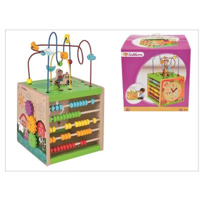 Simba Toys 100003710 Centre de jeux et apprentissage en bois pour 61