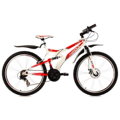 Vtt Tout Suspendu 26pouces Topeka Blanc Tc 44 Cm Ks Cycling pour 229