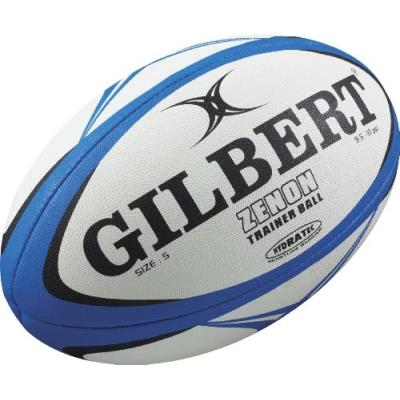 Gilbert Zenon Ballon De Rugby Homme Bleu Noir Taille 4 pour 36