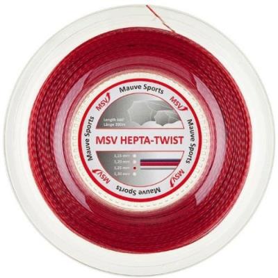 Msv Hepta-twist-rouge 0355000133300010 Saitenrolle 200 M pour 103