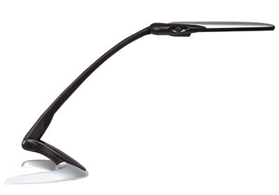 Unilux - Lampe Fluo Tertio Noir/aluminium pour 190