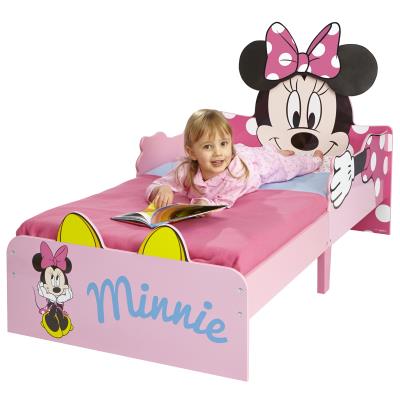 Disney minnie mouse hellohome snuggle time toddler bed, pink pour 219