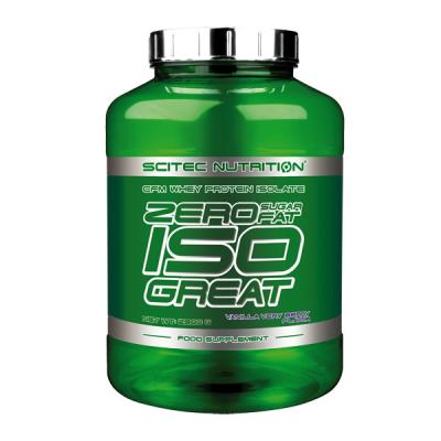 Zero Isogreat Whey Proteine Scitec - Vanille Fruits Rouges - 2300 pour 80