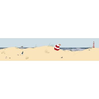 wandpiraten papier peint mural pour enfants digby differs sur la plage 200 x 46,5 cm pour 84
