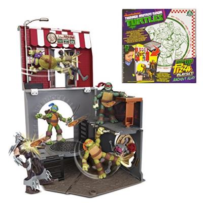 Tortues Ninja Pop Up Pizza Playset Anchovy Alley pour 17