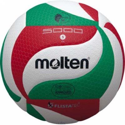 Molten V5m5000 Ballon De Volley Blanc Vert Rouge 5 pour 79