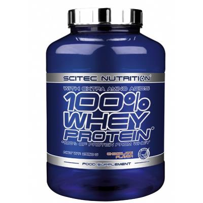 100% Whey Protein Scitec - 2350 - Pomme Cannelle pour 56