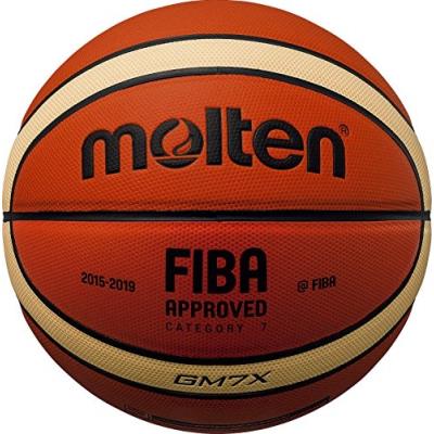 Molten Bgmx Parallèle-pebble-ballon De Basketball-marron-taille 6 pour 60