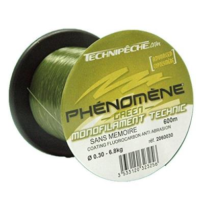 Technipeche Phénomène Nylon Monofilament Vert 0,45 600 M pour 95