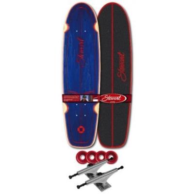 Flying Wheels Stewart Hull Longboard Navy pour 128