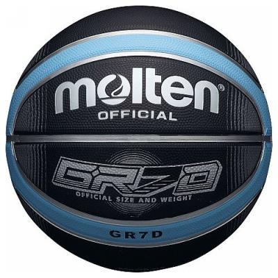 Rainure Profonde Bgrx Molten Ballon De Basket Noir Bleu 7 Cm pour 47