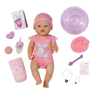 Baby Born Interactif - Coffret Fille - Poupon  Fonctions 43cm & Accessoires pour 46