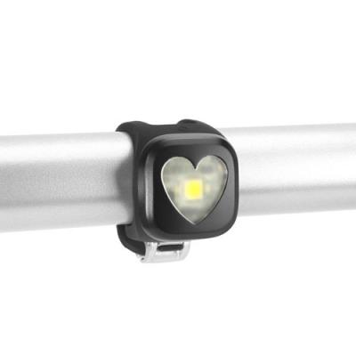 Knog 11299 Éclairage Vélo Blanc 1 Led En Forme De Coeur Noir pour 49