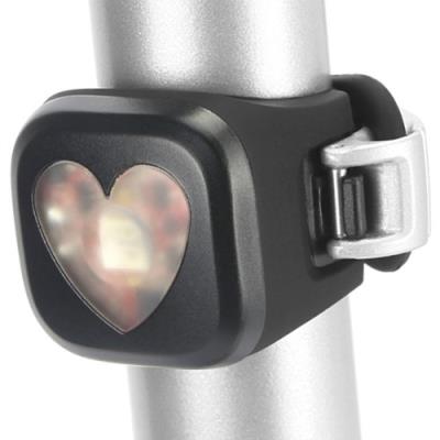 Knog 11301 Éclairage Vélo Rouge 1 Led En Forme De Coeur Noir pour 49