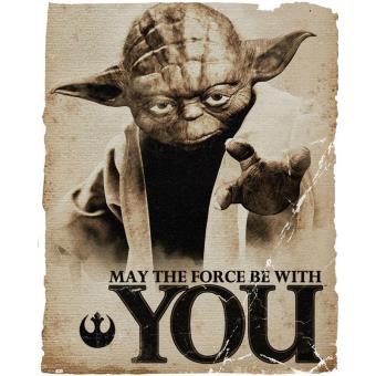 Décalcomanie Star Wars Dark Vador Toilettes - Que La Force Soit Avec Toi - Sticker Humour 19x20 Cm