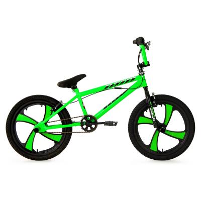 Bmx Freestyle 20pouces Cobalt Vert Fluo Ks Cycling pour 221