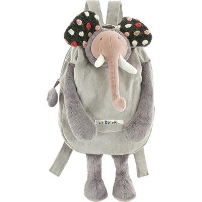 Moulin Roty - Sac  dos personnalisable Elphant pour 74