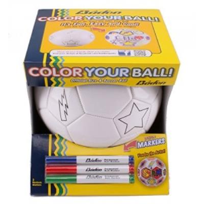 Ballon De Football Baden - A Colorier pour 46