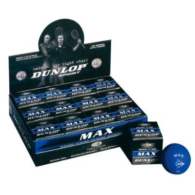 Dunlop Max Balle De Squash Lot De 12 pour 50