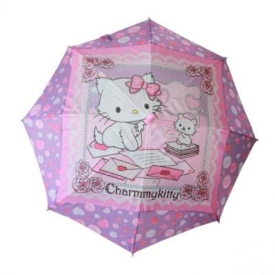 Parapluie charmmy kitty parme ouverture automatique pour 17