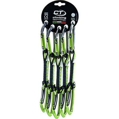 Climbing Technology 2e661bpc0lctst1 Lime Lot De Dégaines Descalade Gris Vert 17 Cm pour 70