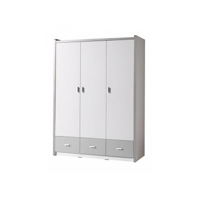 Vipack Armoire Bonny 3 portes Silver pour 599