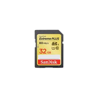 SanDisk Extreme PLUS carte mémoire flash 32 Go SDHC UHS I