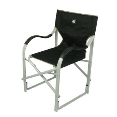 10t Alloy Director Chaise De Camping Léger Stable Et Pliant Noir Gris pour 99