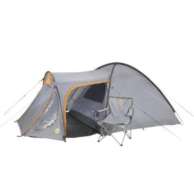 Grand Canyon Morgan Tente Familiale 3 4 Personnes Gris Sable 380 X 250 X 145 Cm pour 213