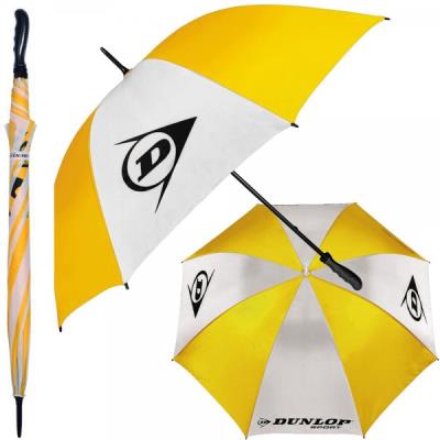 Parapluie blanc jaune dunlop anti-retournement pour 20