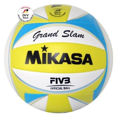 Mikasa Grand Slam 1613 - Ballon De Beach-volley - Jaune Blanc Bleu pour 58