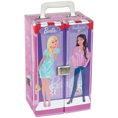 Mattel - Accessoires Barbie - Barbie Mallette Armoire pour 26