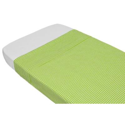 taftan - drap de lit vichy vert anis (100 x 80 cm) - vert anis pour 13