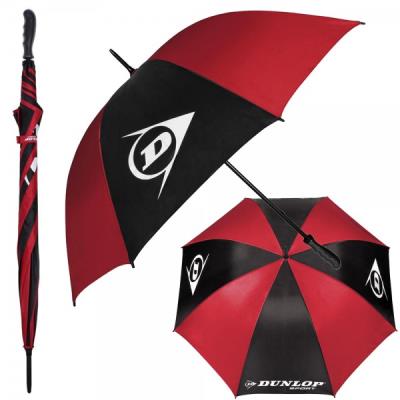 Parapluie rouge noir dunlop anti-retournement pour 20