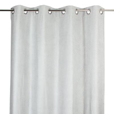 Rideau gris en sudine pour chambre enfant, L.260 x l.140 cm -PEGANE- pour 33