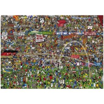 pièces puzzle 3000 pièces histoire du football edition spéciale