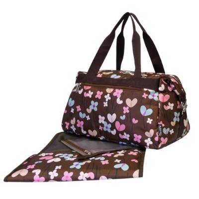 mabyland sweet-pea overnight changing bag set pour 102