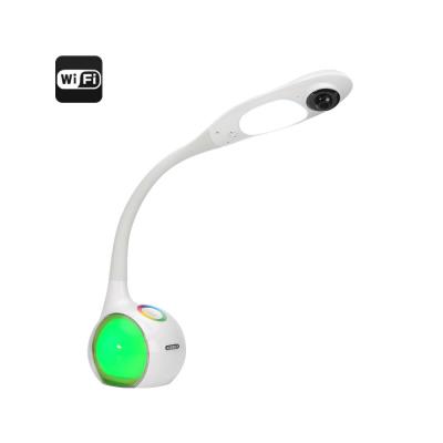 Babyphone lampe camra 720p wi-fi audio bidirectionnelle, changement de couleur de la base pour 219