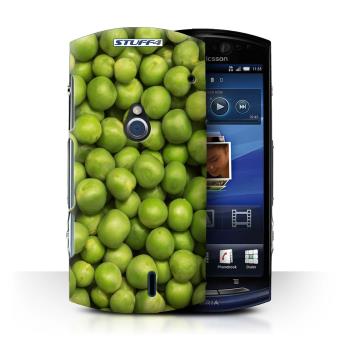pour Sony Xperia Neo/MT15i / Petit Pois Design / Nourriture Collection