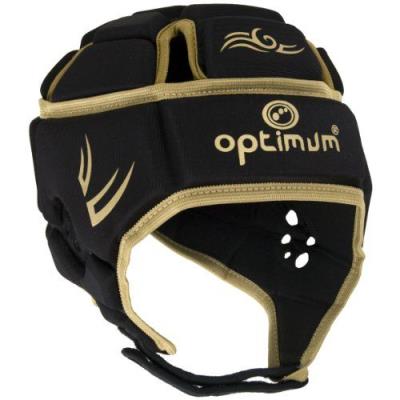 Optimum Hed Web Classic Tribal Mens Head Protection - Black/gold, Medium pour 36