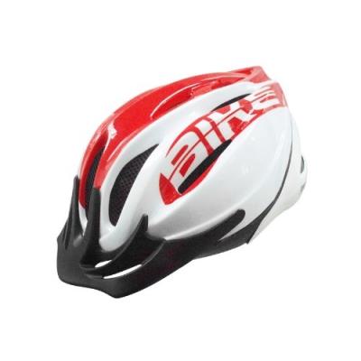 Bike Original T55-61 Casque Rouge Blanc pour 36