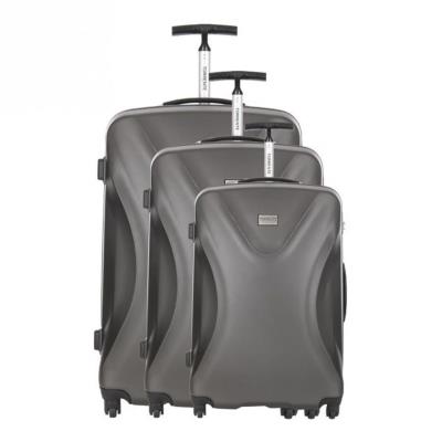 Torrente set de 3 valises trolley 4 roues monobranche luxe athenes 49/59/69 cm gris pour 149