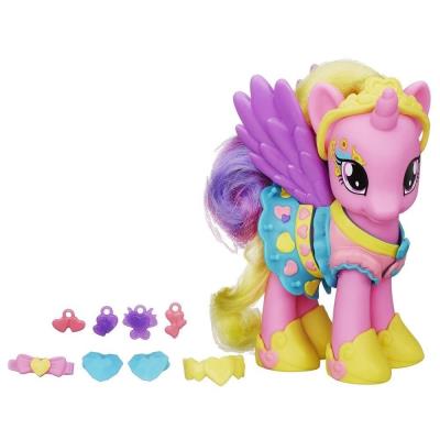 My little pony - princess cadance avec aile : beaut et accessoire 15 cm - mon petit poney rose pour 25
