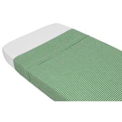 taftan - drap de lit vichy vert (100 x 80 cm) - vert pour 30