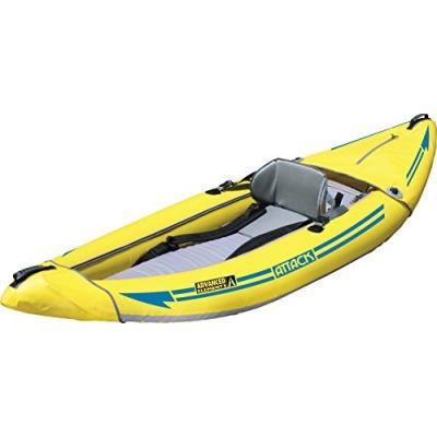 Advanced Elements Attack Kayak Gonflable Jaune Gris pour 1074