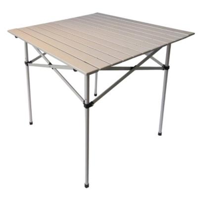 Table Aluminium Avec Plateau À Lattes O´camp pour 48