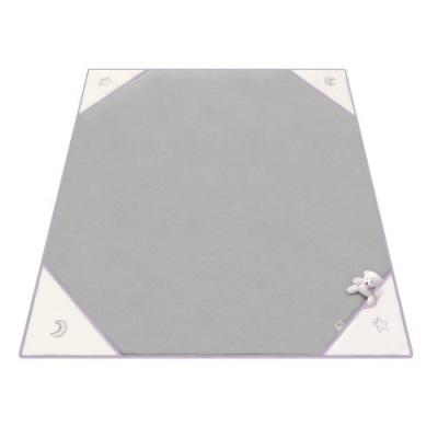 CLIN CLINE - 304.30 - TAPIS DE JEU ZACH - BLANC, GRIS ET PARME pour 72