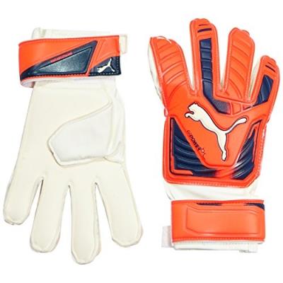 Puma Gants De Gardien De But Evo Power Grip Rc 3 Orange Lava Blast Total Eclipse White 6 pour 40