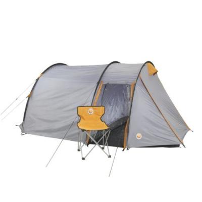 Grand Canyon Robson Tente Familiale 3 Personnes Gris Sable 380 X 230 X 145 Cm pour 117